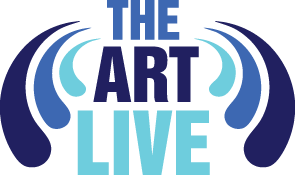 The Art Live Logo - Tony West's Art Podcast